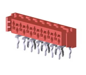 1.27mm (.050) Right Angle DIP Type Female Connector 04-26Pin 215460
